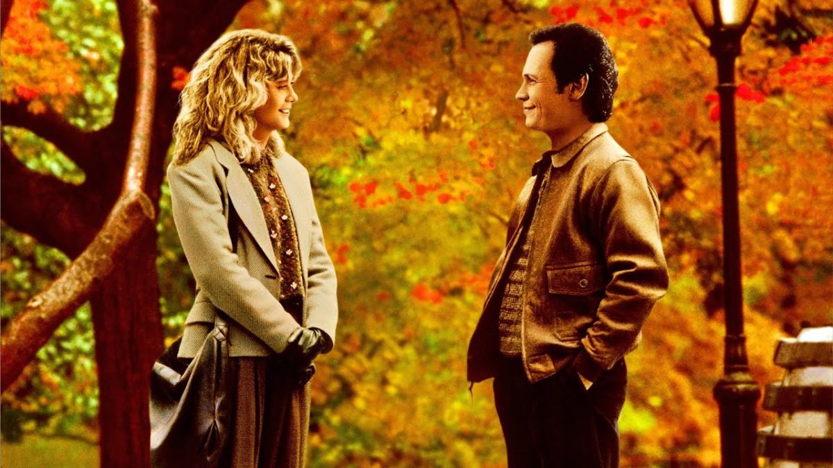 Fall scene from When Harry Met Sally.