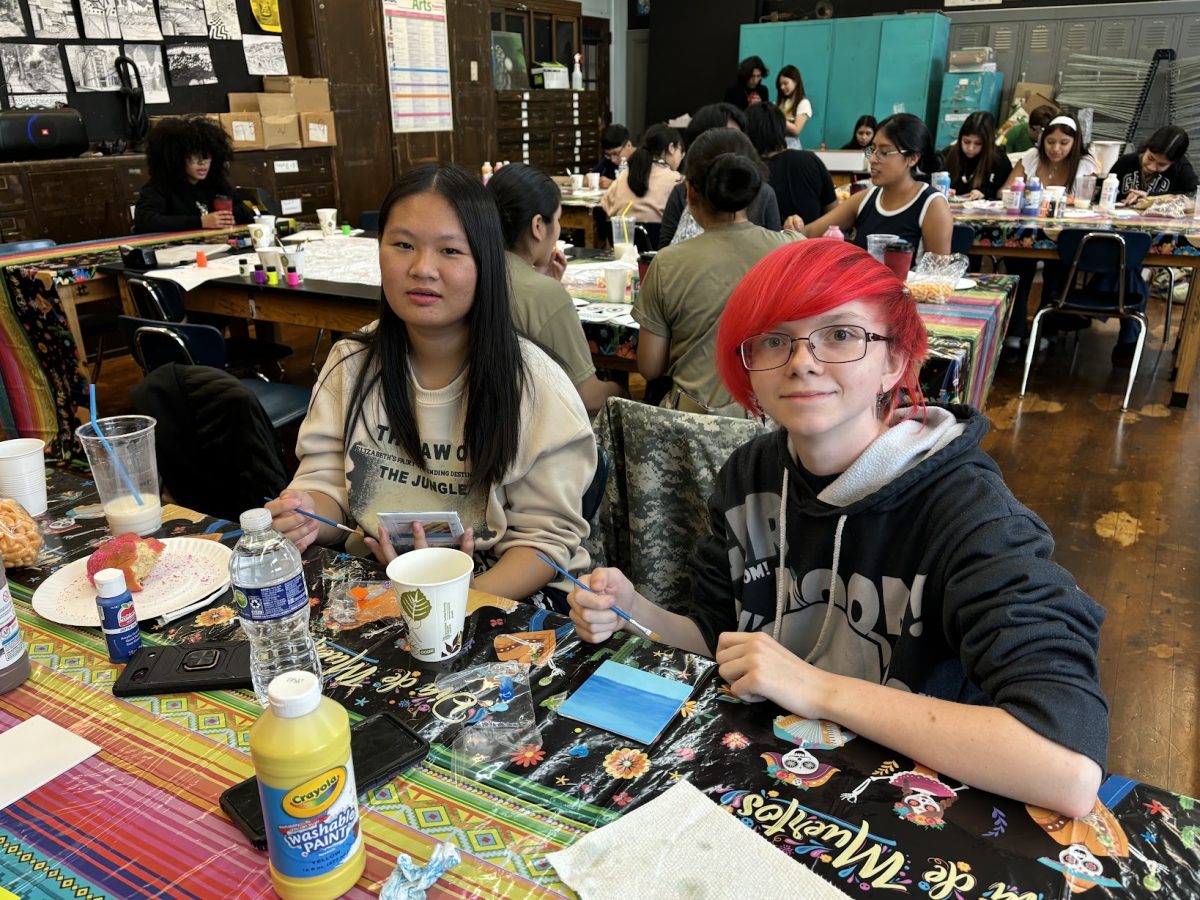 Fort Hamilton Celebrates Día de los Muertos with Sip-and-Paint Session