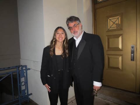 Sofia Polizzi and Mr. Oberle.