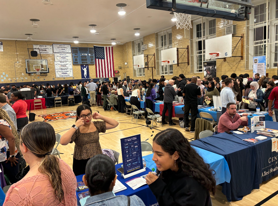 Mapping Futures: College Fair Provides Directions for Students
