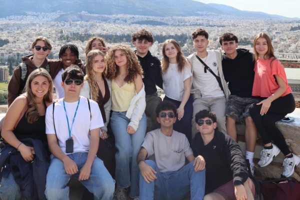 Fort Students Explore Greece